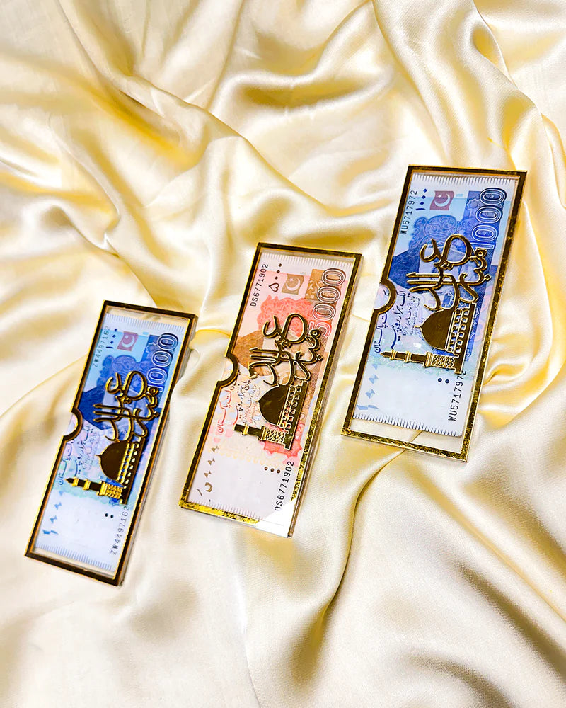 Acrylic Plastic Eidi Envelopes – Eid Mubarak Gift Envelopes for Kids