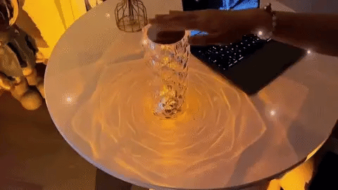 CRYSTAL DIAMOND LAMP