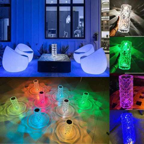 CRYSTAL DIAMOND LAMP