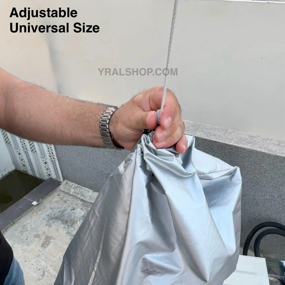 AC Dust Cover - (Inner + Outer) Water & Dust Proof | Universal Size