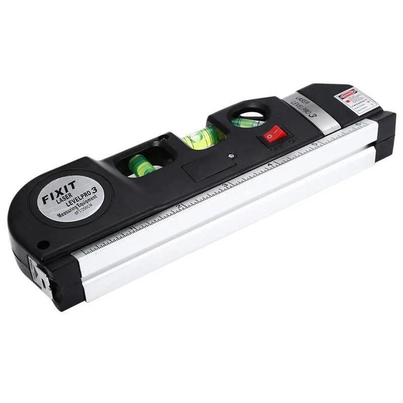 Professional 5-in-1 Laser Level with Ruler, Scale & Triple Spirit Level👌