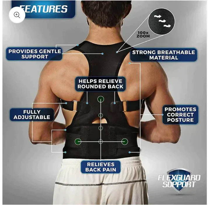 Doctor Plus Posture Belt - with Metal Rods