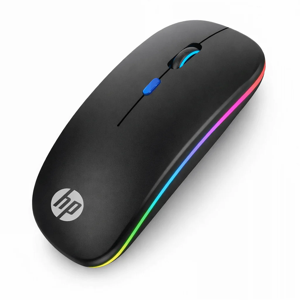 2.4GHz Wireless Optical Mouse USB Rechargeable RGB Cordless Mice For PC Laptops 🖱️✨