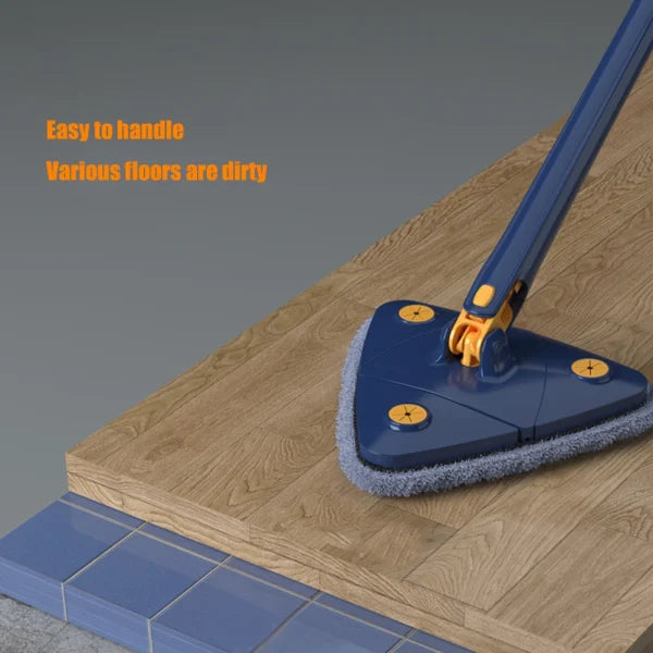 Extended Triangle Mop 360 Twist Squeeze Wringing X-type